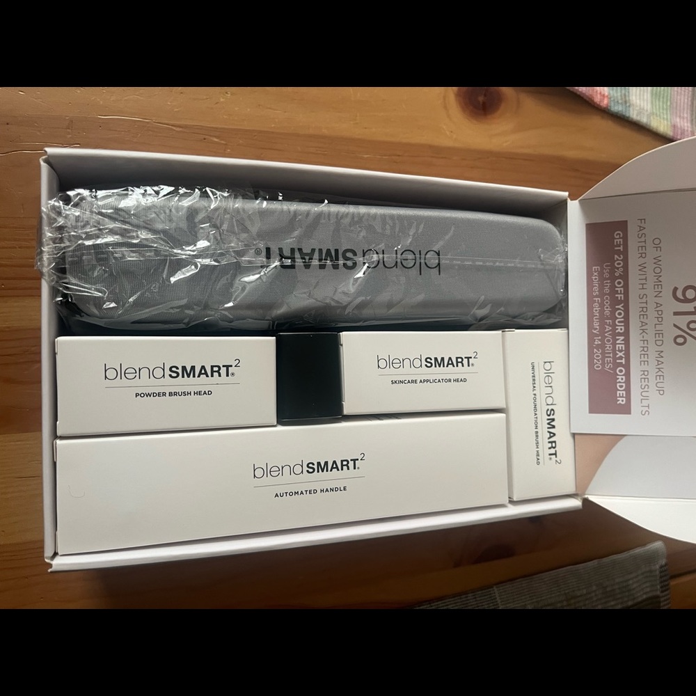 Blendsmart rotating brush